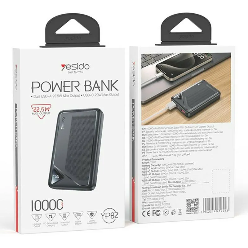 Yesido Power Bank YP82